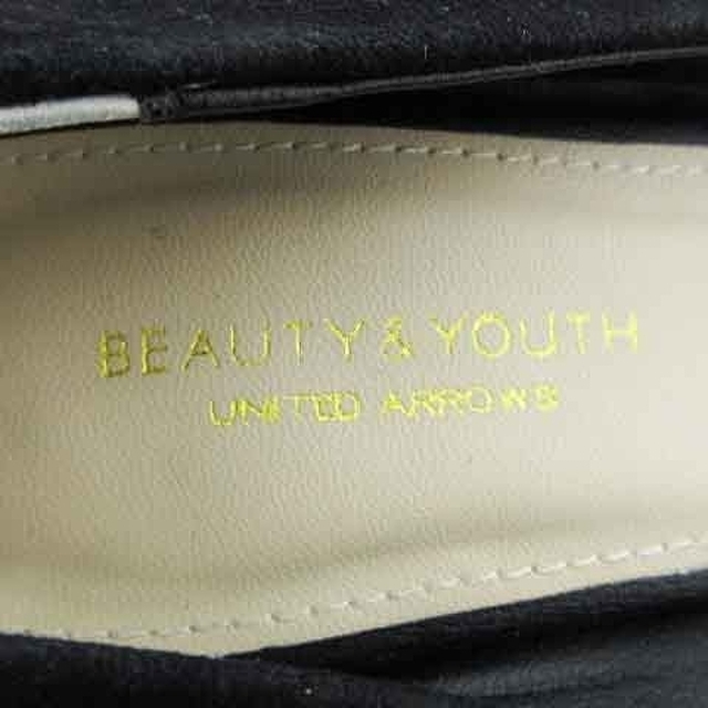 BEAUTY&YOUTH UNITED ARROWS(ビューティアンドユースユナイテッドアローズ)のB&Y ユナイテッドアローズ ビューティー&ユース パンプス 35.5 黒 レディースの靴/シューズ(ハイヒール/パンプス)の商品写真