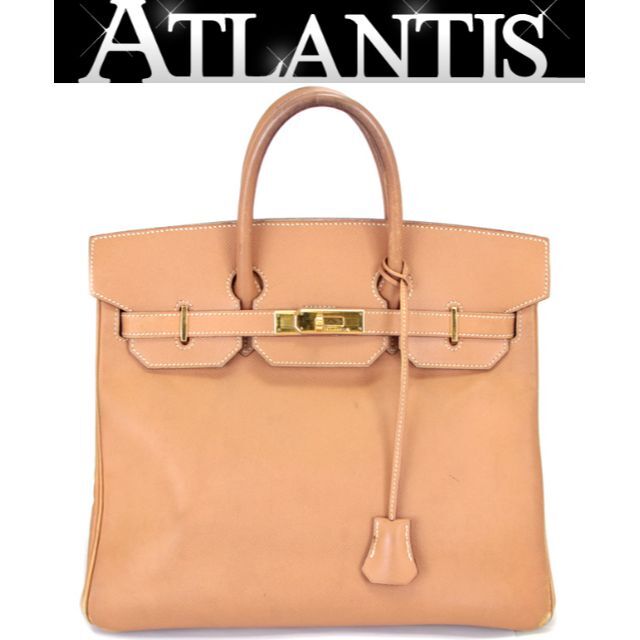 上品】 Hermes - クシュベル【59175】 ナチュラル ハンドバッグ ...