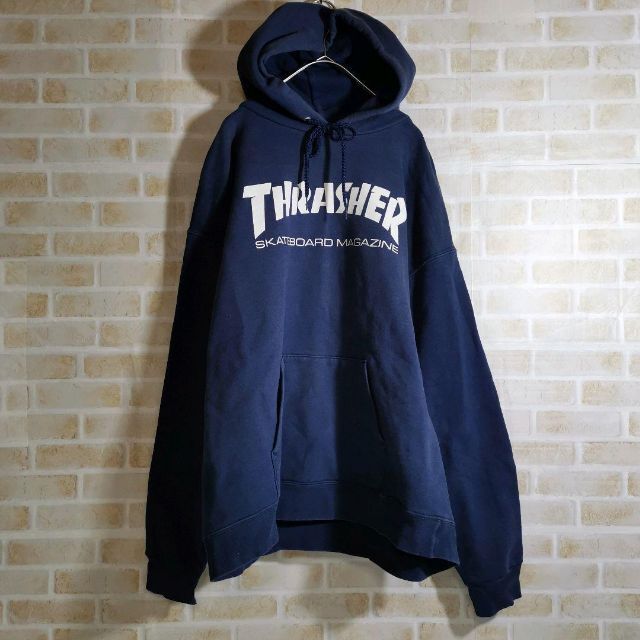 THRASHER(スラッシャー)のTHRASHER パーカー プルオーバー ワンポイントロゴ ユニセックス メンズのトップス(パーカー)の商品写真