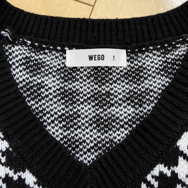 WEGO(ウィゴー)のニットベスト レディースのトップス(ニット/セーター)の商品写真