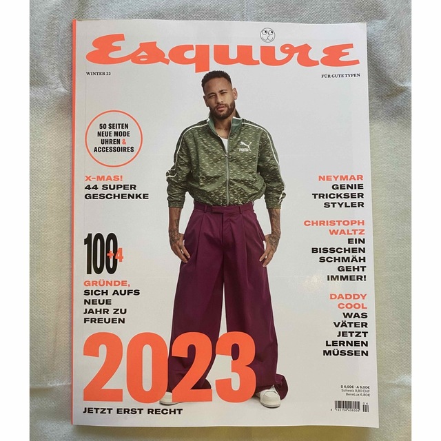 Esquire NEYMAR 洋書 エンタメ/ホビーの雑誌(専門誌)の商品写真