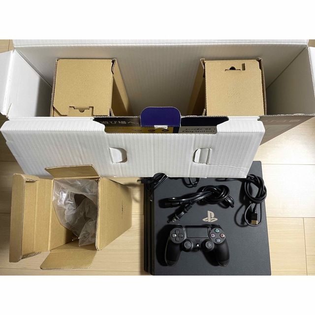 オックスフォードブルー 箱有 PlayStation4 pro CUH-7100B 1TB 完動品
