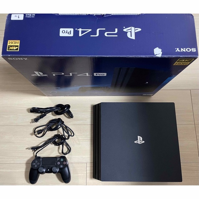 【希少！！】 完品 PS4 Pro CUH-7100B ブラック 1TB コントローラー未使用 asakusa.sub.jp