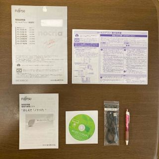 フジツウ(富士通)の（R1312）FUJITSU nocria ルームエアコンの取扱説明書他　中古(その他)