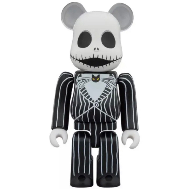 BE@RBRICK Jack Skellington 100％ & 400％ハンドメイド