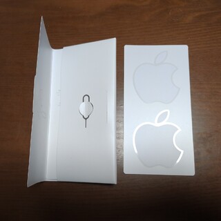 アップル(Apple)のsimピン&ロゴシール(その他)