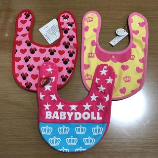 ベビードール(BABYDOLL)の【専用】新品 ベビードール スタイ(ベビースタイ/よだれかけ)