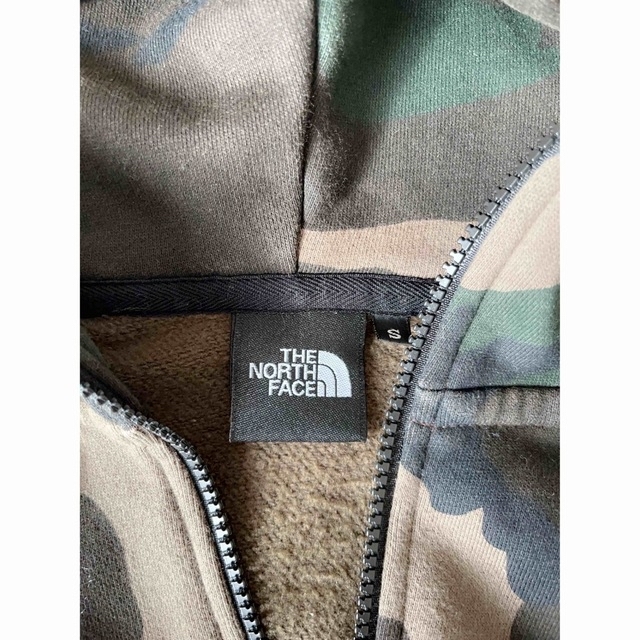 THE NORTH FACE 迷彩パーカー　size S 6