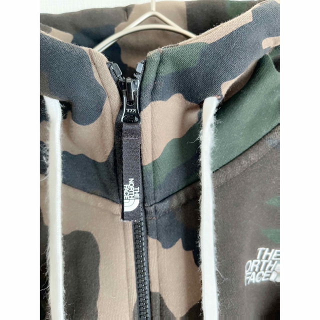 THE NORTH FACE 迷彩パーカー　size S 3