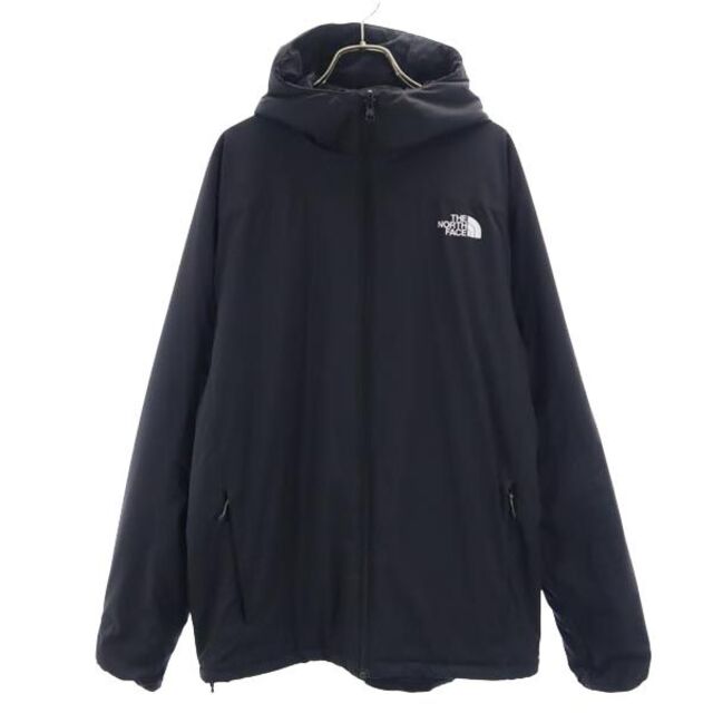 ノースフェイス リバーシブル 中綿ジャケット XL 黒×グレー THE NORTH FACE プリマロフト メンズ  221118