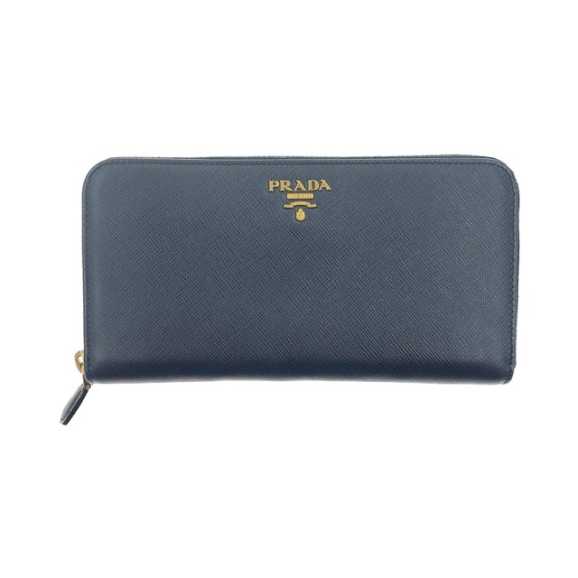 〇〇PRADA プラダ サフィアーノ ラウンドファスナー 長財布 1ML506