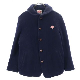 ダントン(DANTON)のダントン 日本製 ウールブレンド ジャケット 38 紺 Danton メンズ 古着 221118(ダッフルコート)