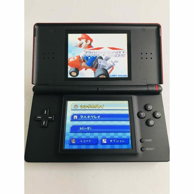 Nintendo ニンテンドーDSlite クリムゾンブラック 極美品 セット tic