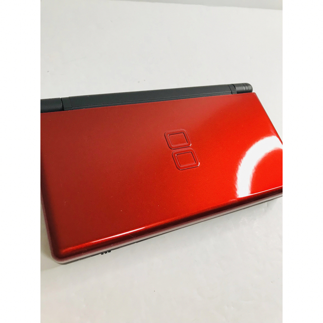 ニンテンドーDS(ニンテンドーDS)のNintendo ニンテンドーDS lite クリムゾンブラック　極美品　セット エンタメ/ホビーのゲームソフト/ゲーム機本体(携帯用ゲーム機本体)の商品写真