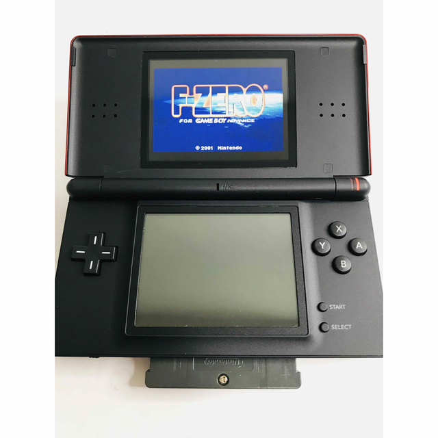 ニンテンドーDS(ニンテンドーDS)のNintendo ニンテンドーDS lite クリムゾンブラック　極美品　セット エンタメ/ホビーのゲームソフト/ゲーム機本体(携帯用ゲーム機本体)の商品写真