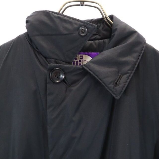 ザノースフェイスパープルレーベル ステンカラー 中綿 コート S 黒 THE NORTH FACE PURPLE LABEL NY2680N メンズ  【中古】 【R221119】