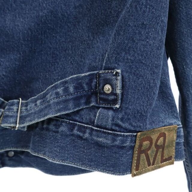 RRL - RRL 90s USA製 初期黒タグ 赤三ツ星 デニムジャケット L ダブル