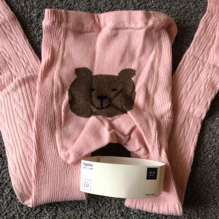 ベビーギャップ(babyGAP)のGAP♡クマさんタイツ♡2〜3歳(靴下/タイツ)