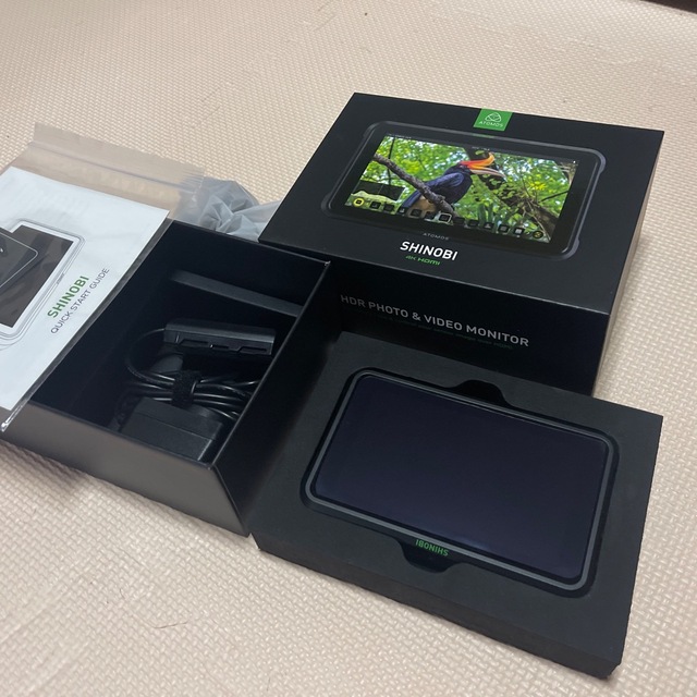 ATOMOS SHINOBI 4K HDMI 美品　外部モニター　カメラ
