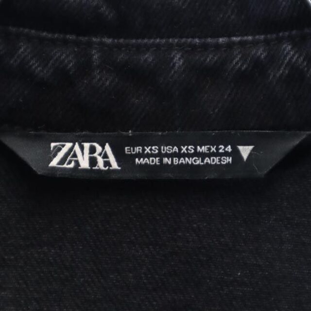 ZARA(ザラ)のザラ デニムジャケット XS ZARA ジージャン レディース 【中古】  【221123】 レディースのジャケット/アウター(ロングコート)の商品写真