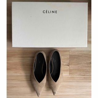 celine - CELINE セリーヌ ジャクノ バブーシュ カーフスキン シューズ