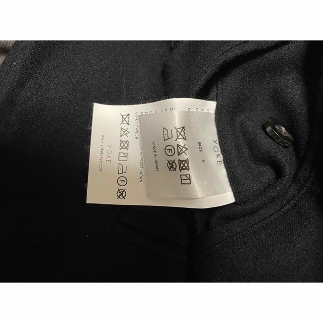 yoke Wide Pajama Pants S dark navy - スラックス