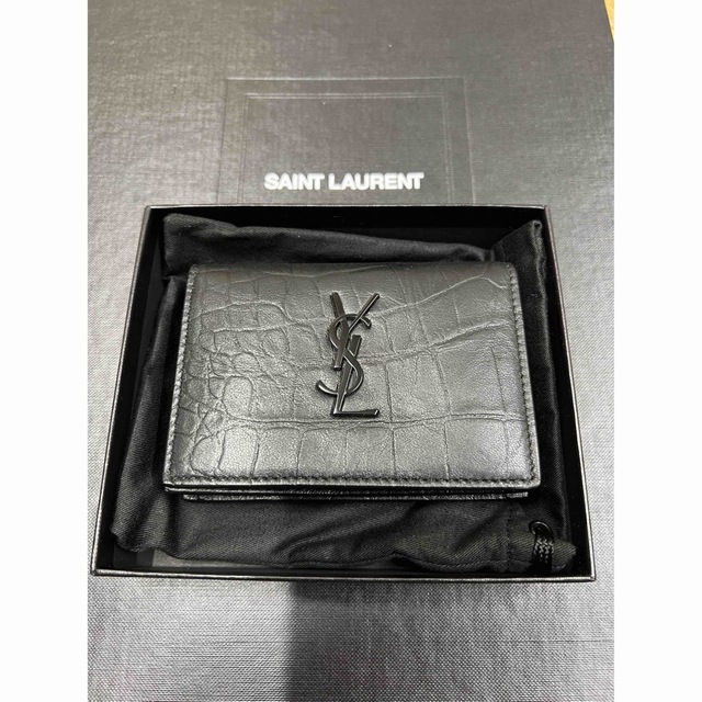 SAINT LAURENT - イブサンローラン サンローラン 名刺入れ SAINT LAURENT - イブサンローラン サンローラン 名刺入れ