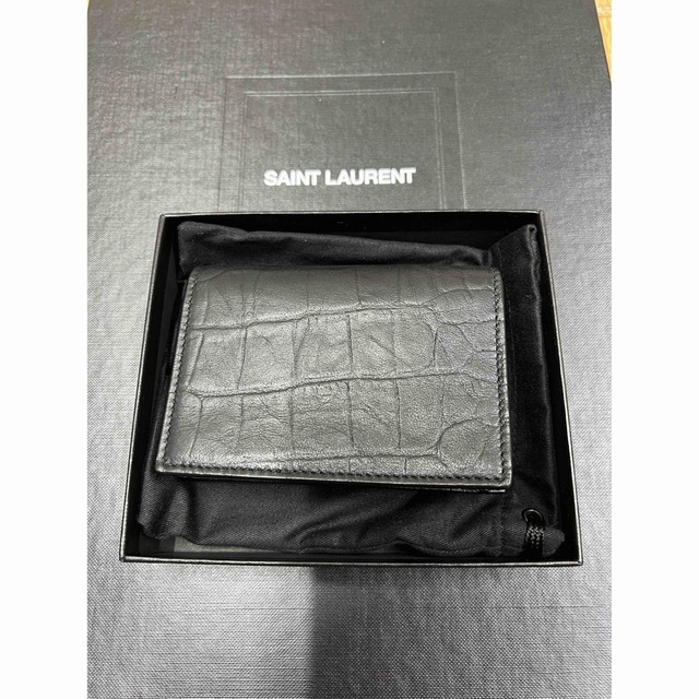 SAINT LAURENT - イブサンローラン サンローラン 名刺入れ SAINT LAURENT - イブサンローラン サンローラン 名刺入れ