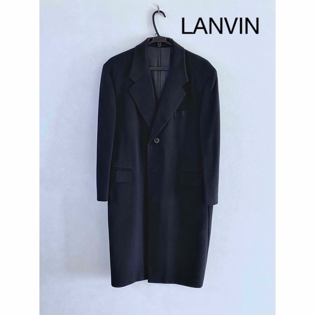 LANVIN CLASSIQUE】メンズ ロングコート シングル 美品 | www.isi.edu.pa