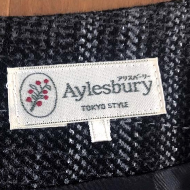 Aylesbury(アリスバーリー)のお値下げ　美品　アリスバーリー　チェックスカート レディースのスカート(ひざ丈スカート)の商品写真