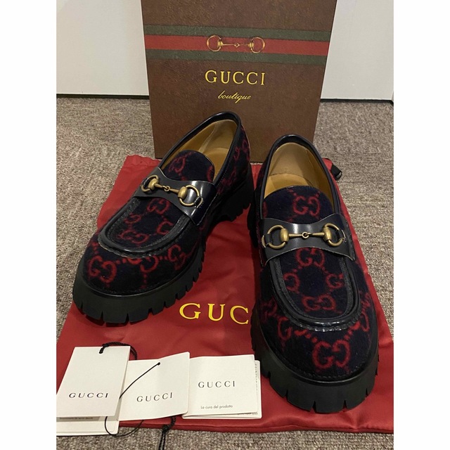セットアップ Gucci - ☆美品☆ グッチ GG柄 ホースビットウール