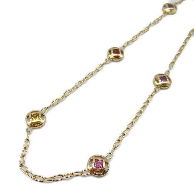 新品即決 Cartier ネックレス ネックレス 色石 セミプレシャス ドゥ