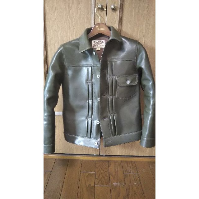 Y'2 LEATHER（ワイツーレザー）EB-140 オリーブ