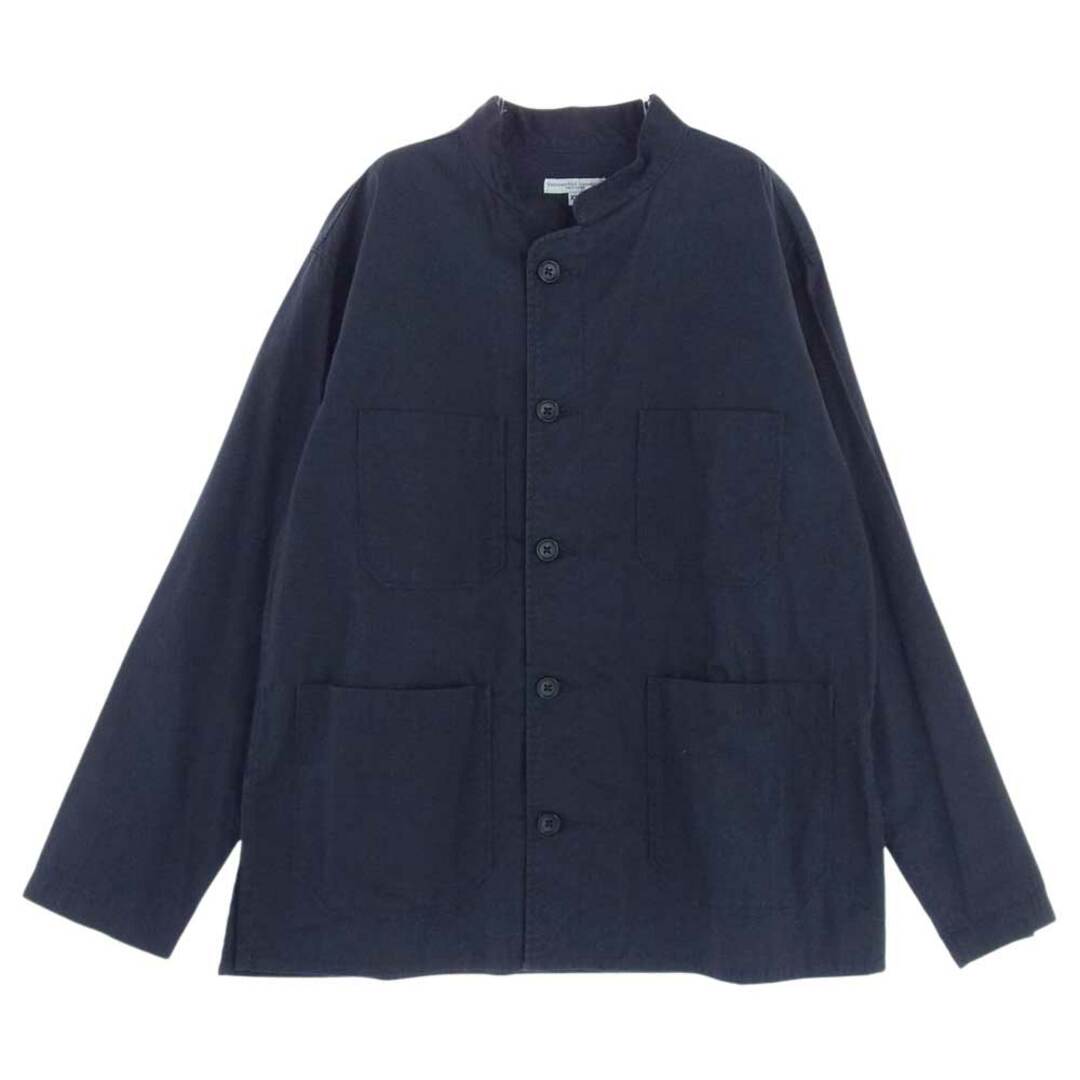 Engineered Garments(エンジニアードガーメンツ)のEngineered Garments エンジニアードガーメンツ 長袖シャツ DAYTON SHIRT スタンドカラー シャツ ダークネイビー系 XS【中古】 メンズのトップス(シャツ)の商品写真