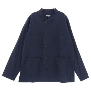 エンジニアードガーメンツ(Engineered Garments)のEngineered Garments エンジニアードガーメンツ 長袖シャツ DAYTON SHIRT スタンドカラー シャツ ダークネイビー系 XS【中古】(シャツ)