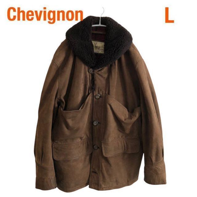 れています CHEVIGNON - Chevignonシェビニオン レザージャケット