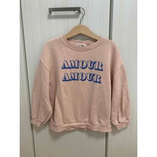 ザラキッズ(ZARA KIDS)のZARA スウェット4-5Y(Tシャツ/カットソー)