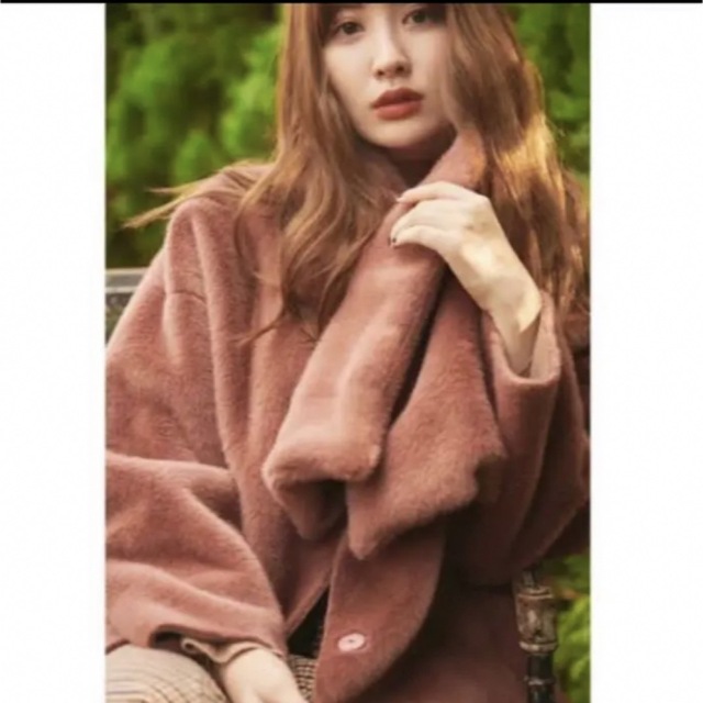 herlipto　faux fur reversible coat