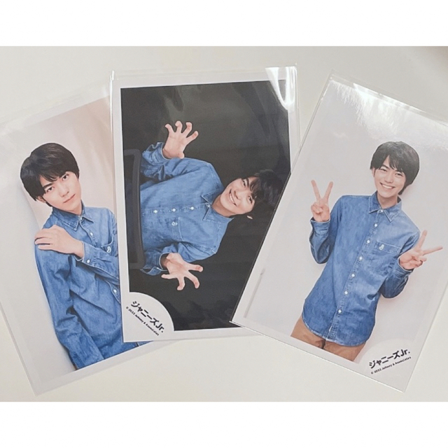 ジャニーズJr.(ジャニーズジュニア)の久我一智ISLAND TV プロフィール写真撮影オフショット第8弾 エンタメ/ホビーのタレントグッズ(アイドルグッズ)の商品写真