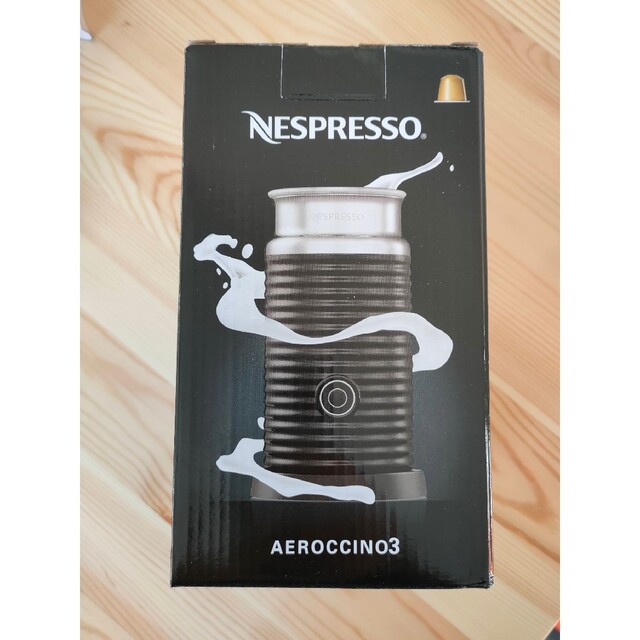 NESPRESSO(ネスプレッソ)の新品 NESPRESSO AEROCCINO3 エアロチーノ3 ミルクフォーマー インテリア/住まい/日用品のキッチン/食器(その他)の商品写真