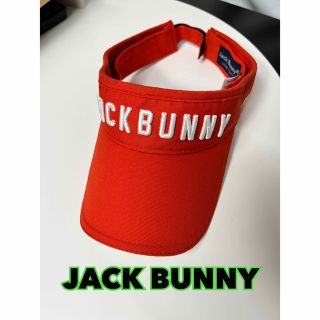 ジャックバニー(JACK BUNNY!!)のジャックバニー　サンバイザー　レディース　ゴルフ(ウエア)