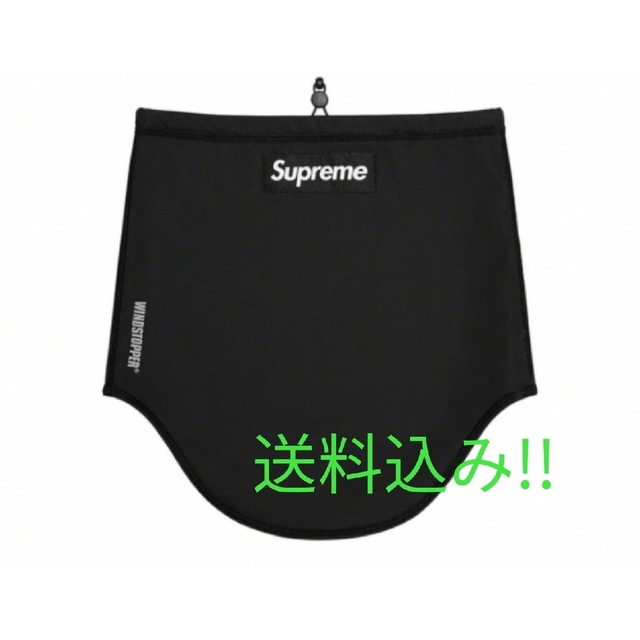 Supreme WINDSTOPPER Neck Gaiter ブラック