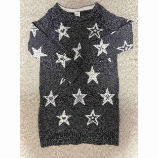 ベビーギャップ(babyGAP)のbabyGAP 星柄ニットワンピース105cm(ワンピース)