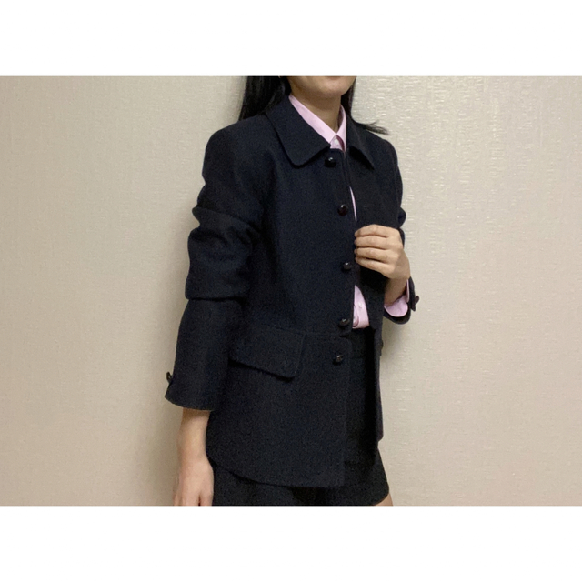 SCAPA スキャパ テーラードジャケット ネイビー レディース 40