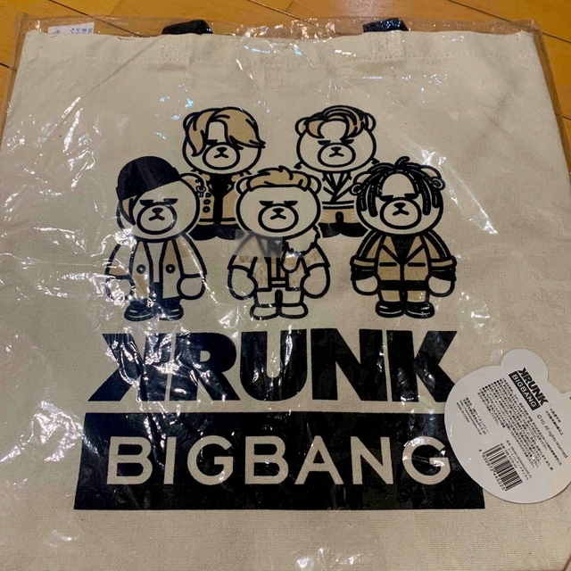 BIGBANG(ビッグバン)のBIGBANG KRUNK トートバッグ エンタメ/ホビーのCD(K-POP/アジア)の商品写真