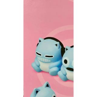 ブルーハムハムソフビコレクションフィギュア玩具人形ガチャガチャマスコット置物イー(キャラクターグッズ)