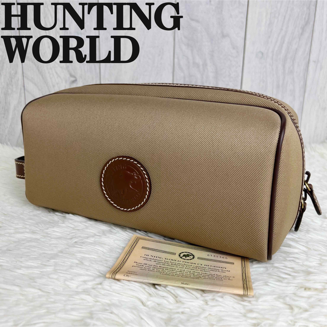 得価100%新品 HUNTING WORLD - ハンティングワールド セカンドバッグ美