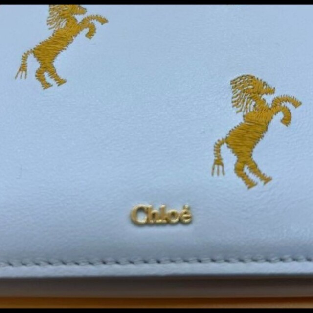 Chloe(クロエ)のクロエ　レザーホース　長財布　美品 レディースのファッション小物(財布)の商品写真