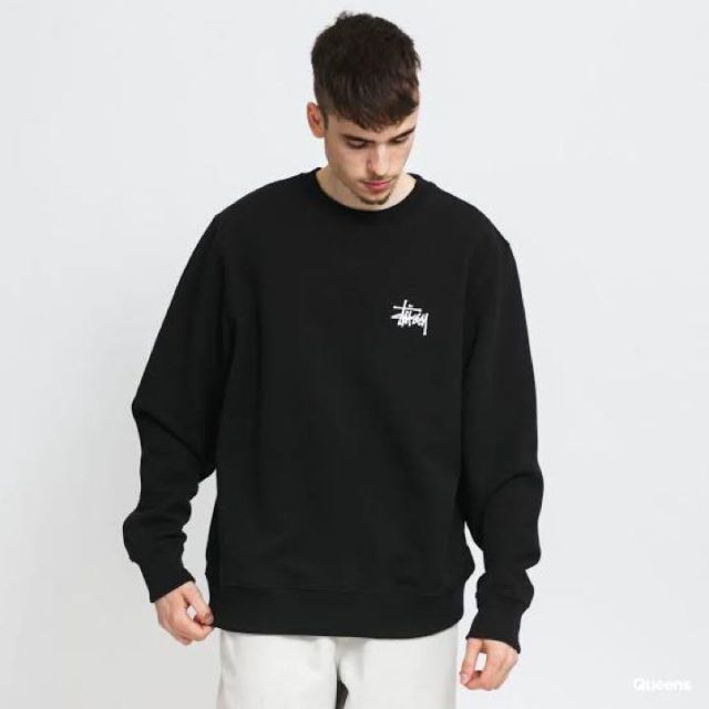 STUSSY - 【新品】stussy スウェットトレーナー サイズL ブラック ...