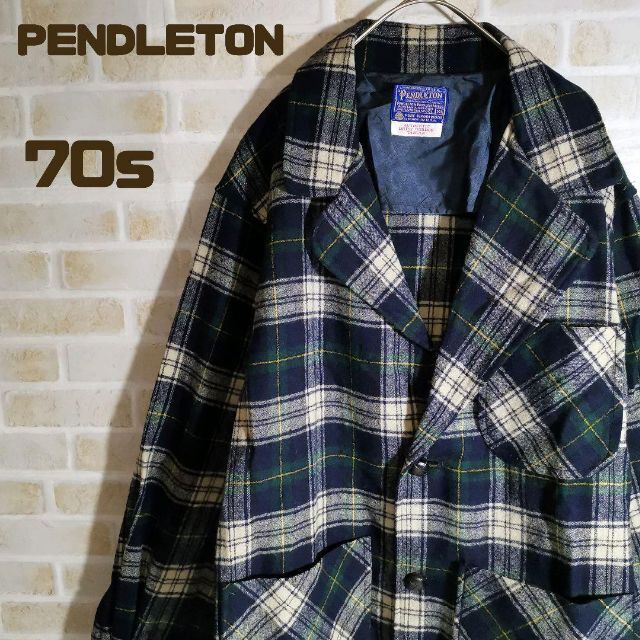 PENDLETON ペンドルトン 70s 80s テーラード ジャケット XL